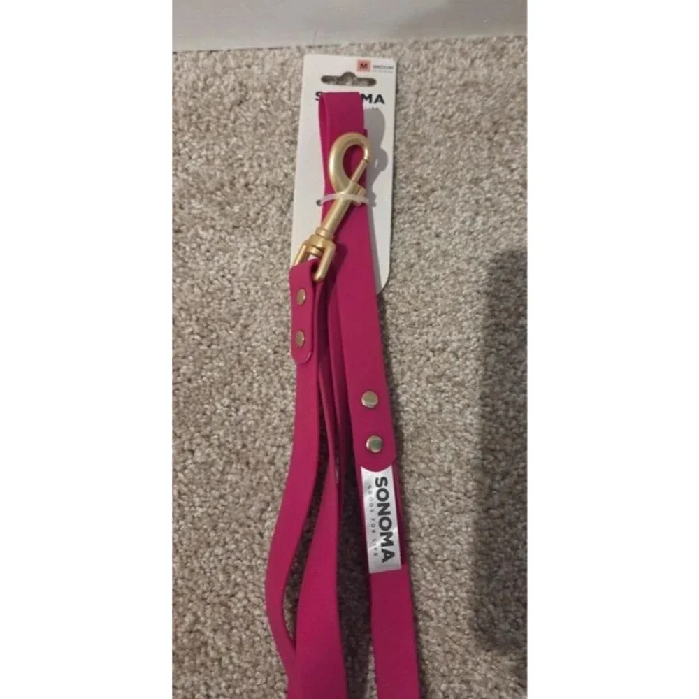 Sonoma magenta medium pet leash
